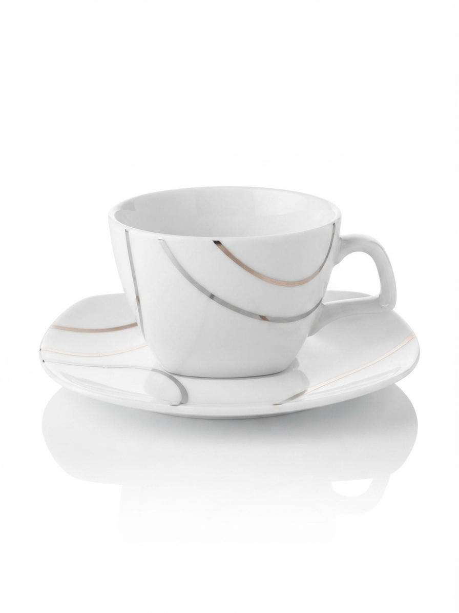 Dankotuwa | 007 Gold Platinum 12 Pcs Tea Set