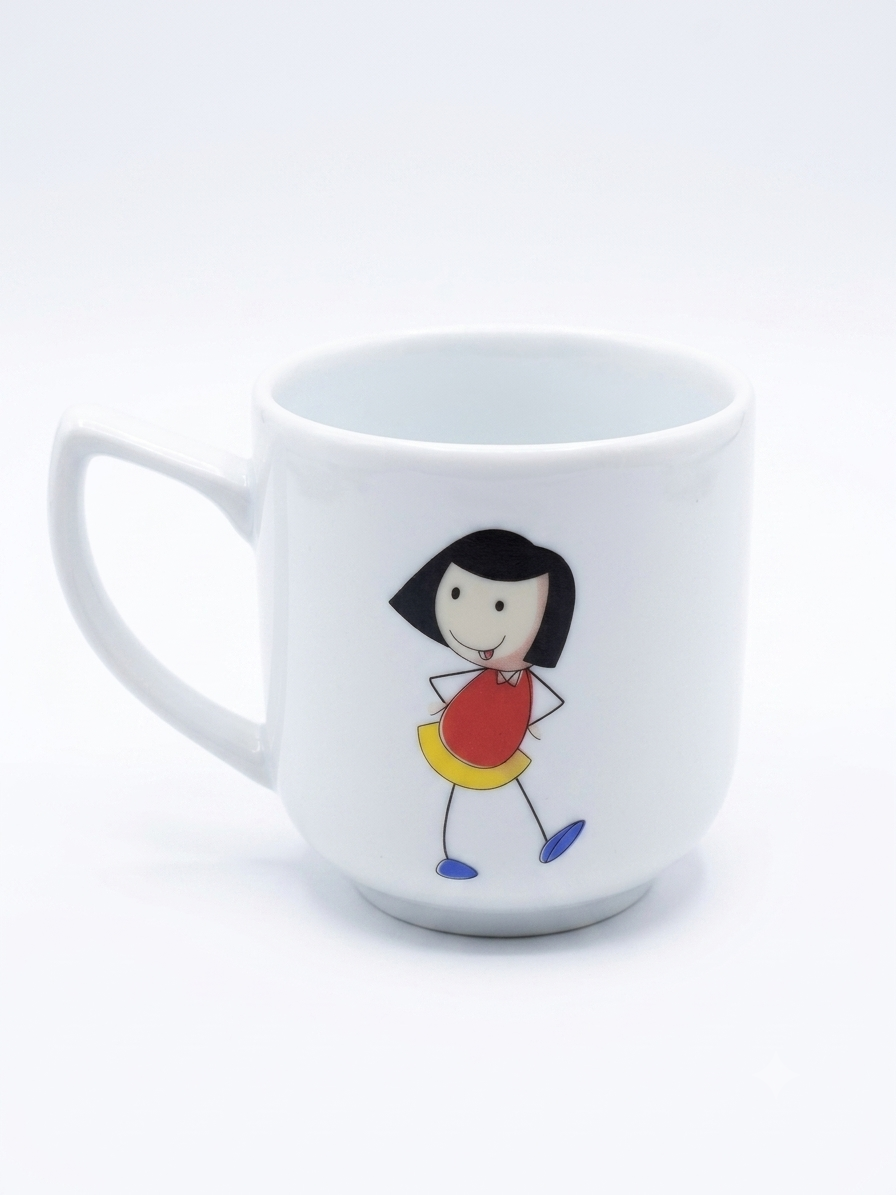 Dankotuwa | Blue Rose 21 Pieces Dinner Set + 2 Kids Mugs + 2 Color Mugs