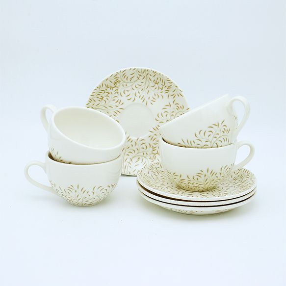 Dankotuwa | Green Leaf 12 Pieces Tea Set 