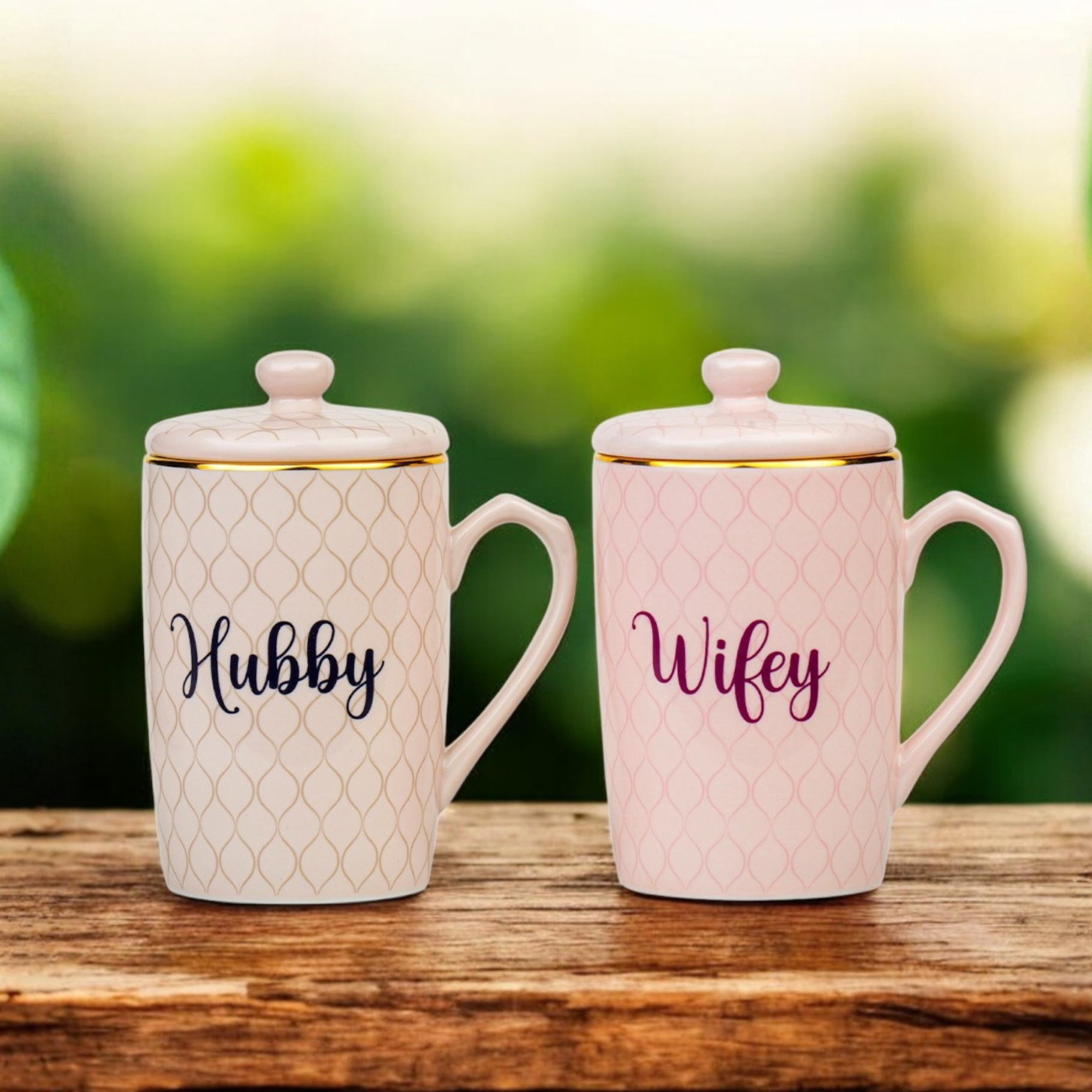 Dankotuwa | Vintage Collection 35 Pieces Dinner Set + Hubby & Wifey Mug Set