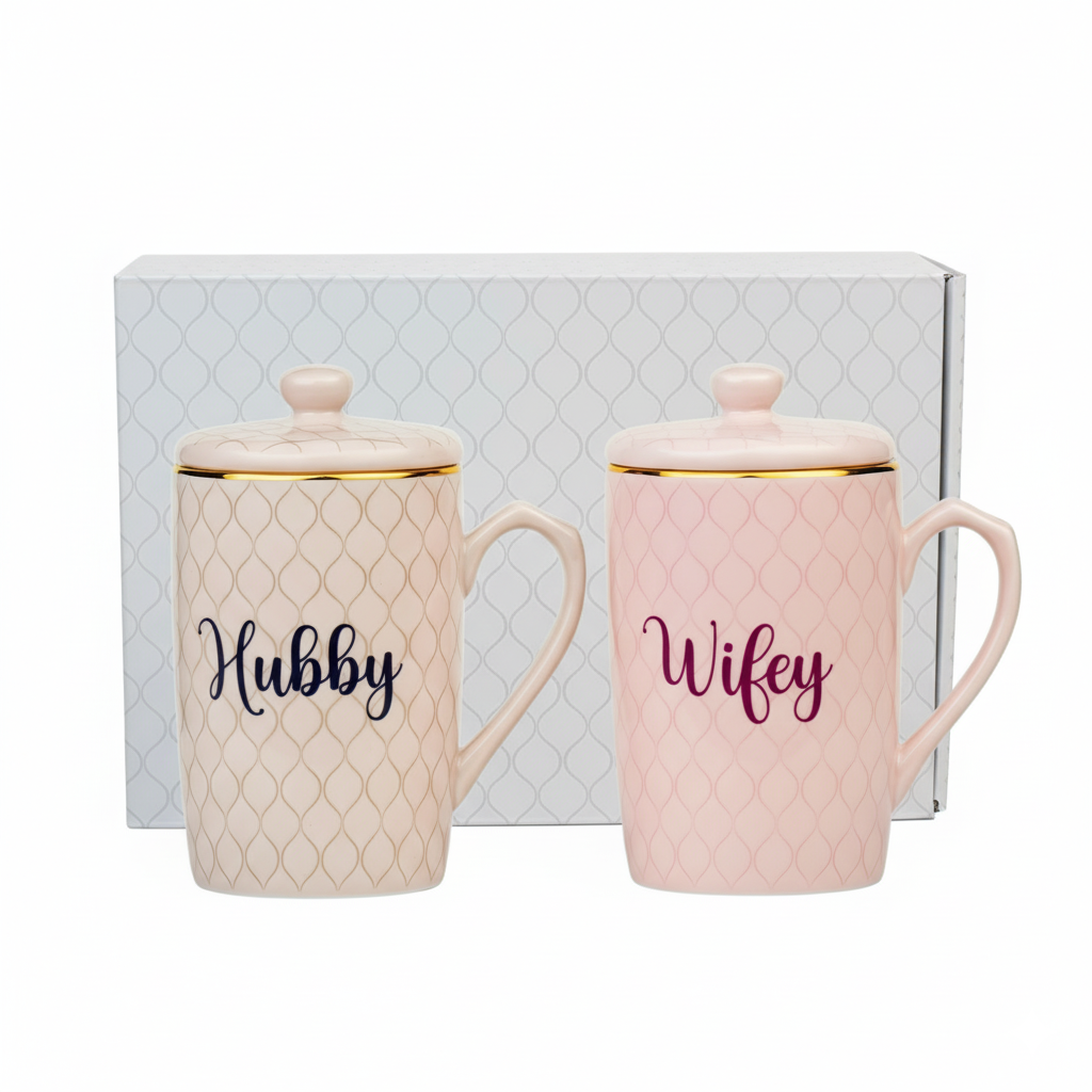 Dankotuwa | Vintage Collection 35 Pieces Dinner Set + Hubby & Wifey Mug Set