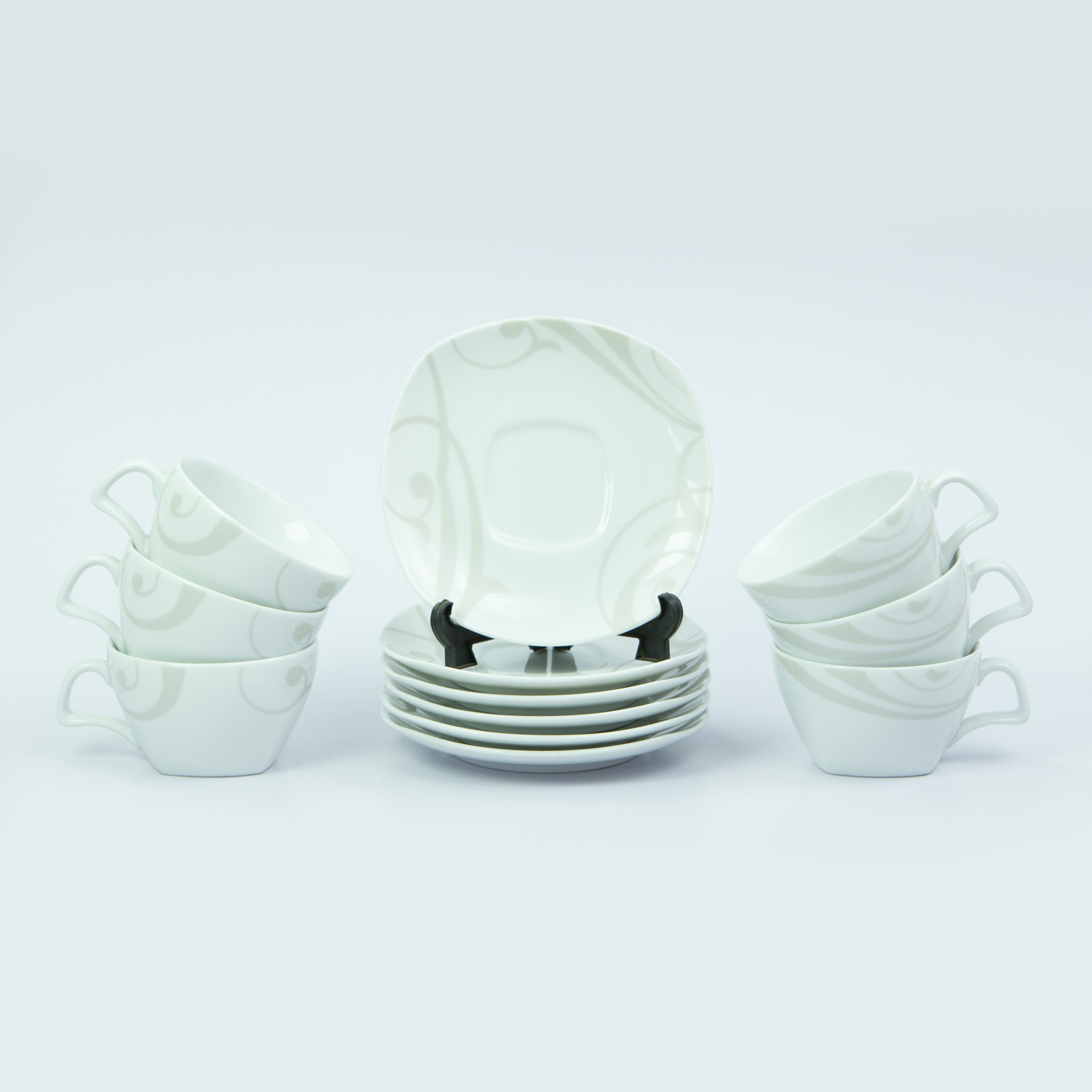 Dankotuwa | Layala Platinum 17 Pcs Tea Set