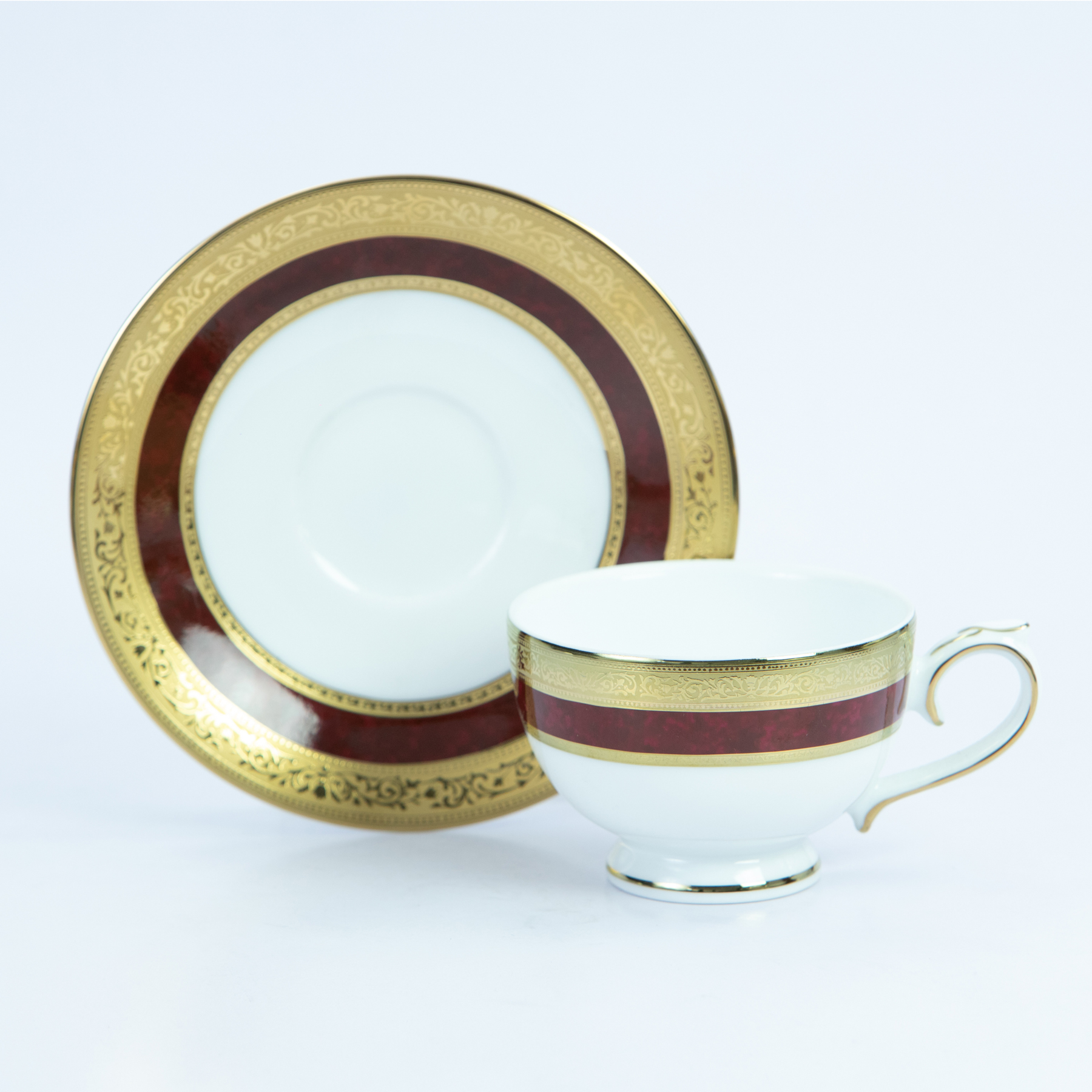 Dankotuwa | Empress Red 93 Pieces Dinner Set