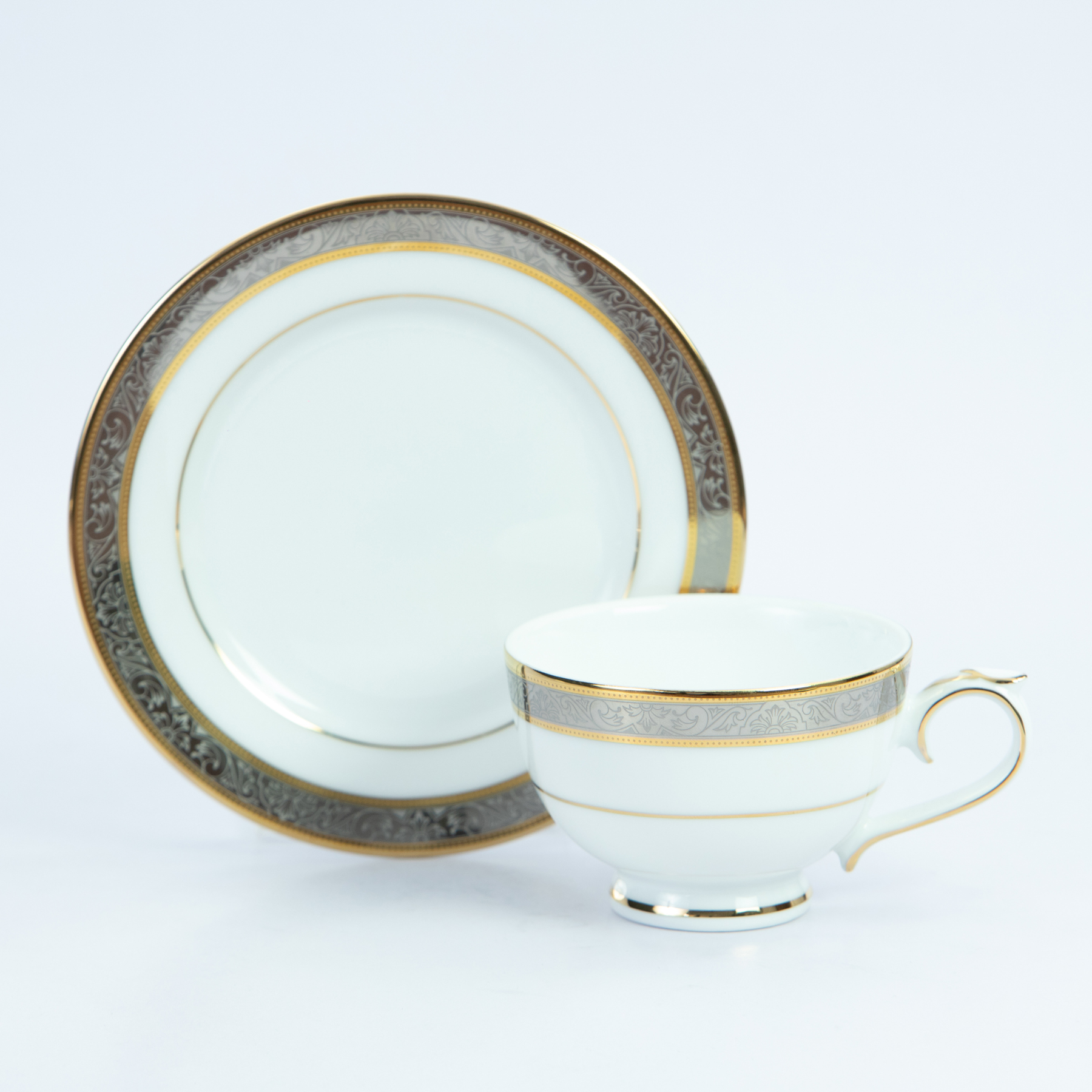 Dankotuwa | Golden Platinum 93 Pieces Dinner Set