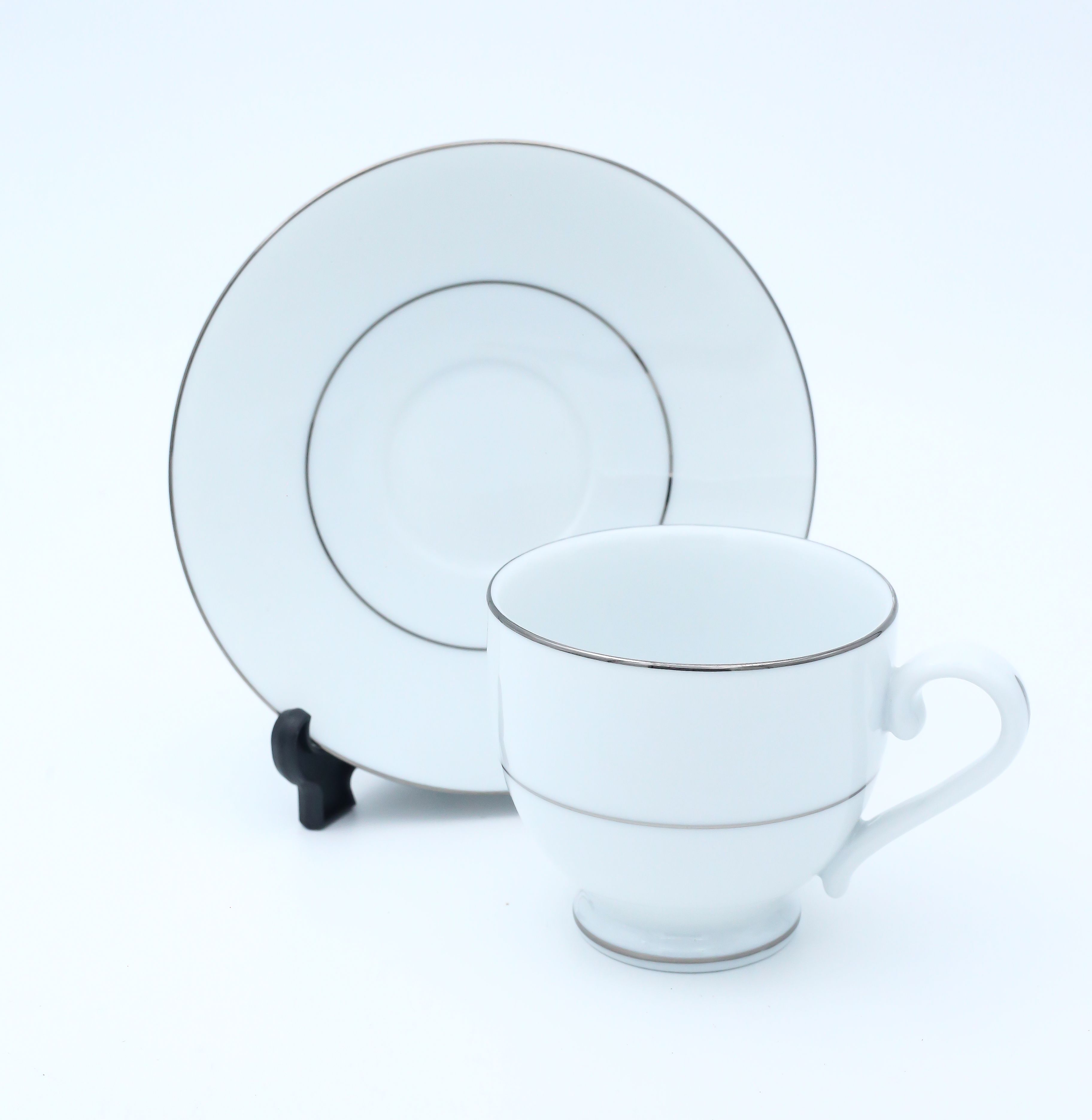 Dankotuwa | Silver Line Tea Cup & Saucer