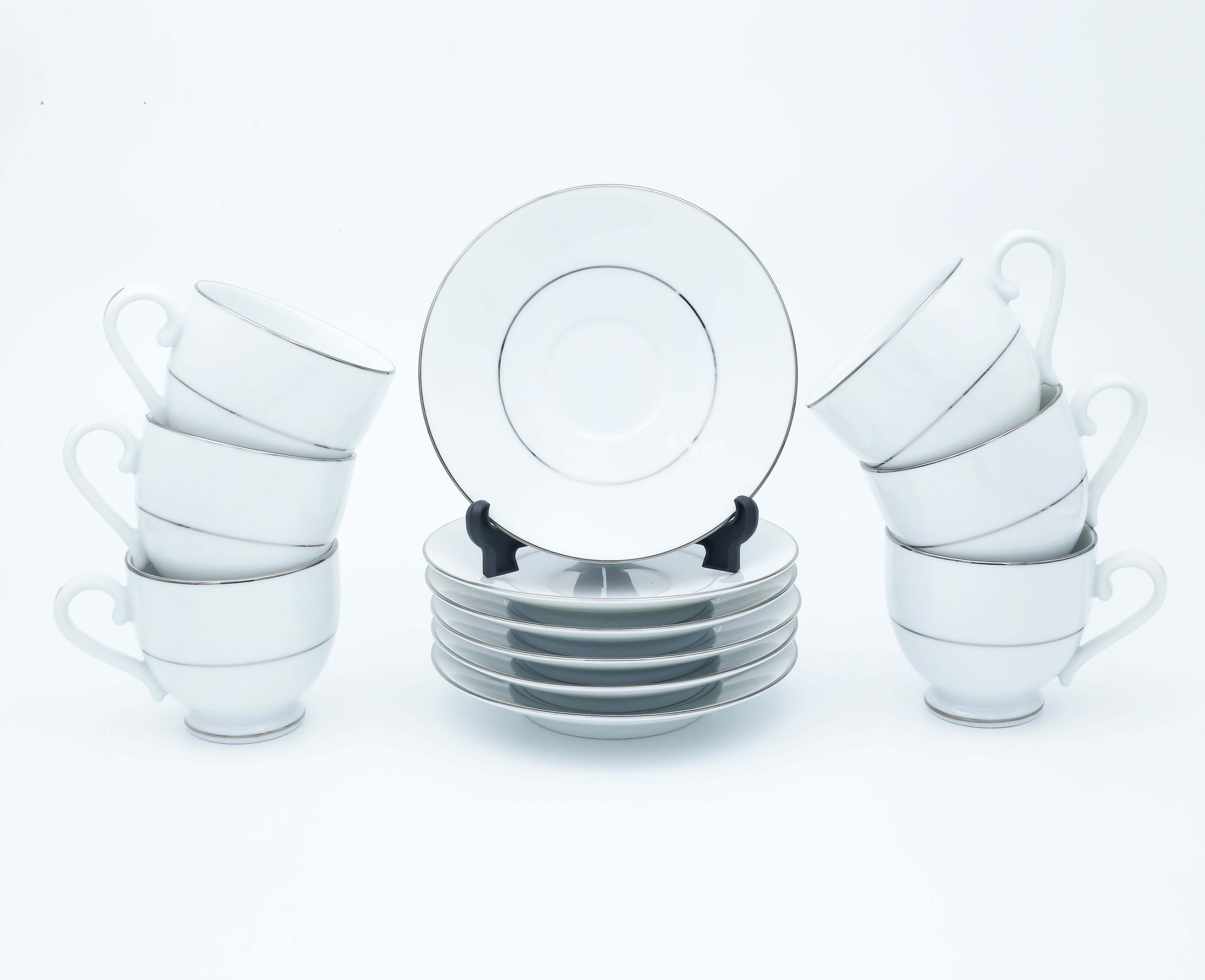 Dankotuwa | Silver Line 12 Pieces Tea Set