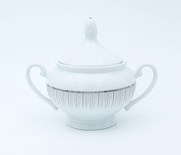 Dankotuwa | Luminous Silver 17 Pieces Tea Set