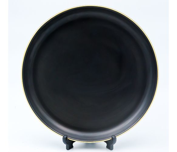 Dankotuwa | Matt Black with Gold Line 35 Pieces Dinner Set