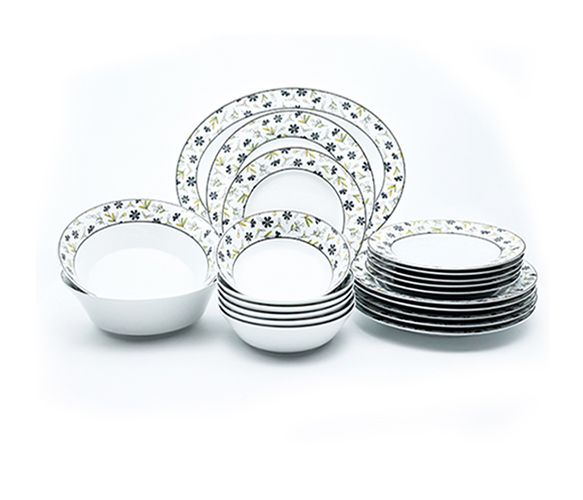 Dankotuwa | Floral Fantasy 21 Pieces Dinner Set