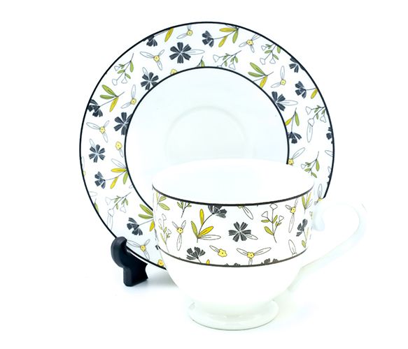 Dankotuwa | Floral Fantasy Tea Cup & Saucer