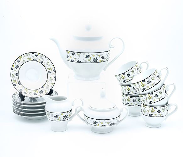 Dankotuwa | Floral Fantasy 17 Pieces Tea Set