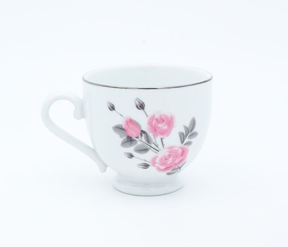 Dankotuwa | June Rose Tea Cup and Saucer