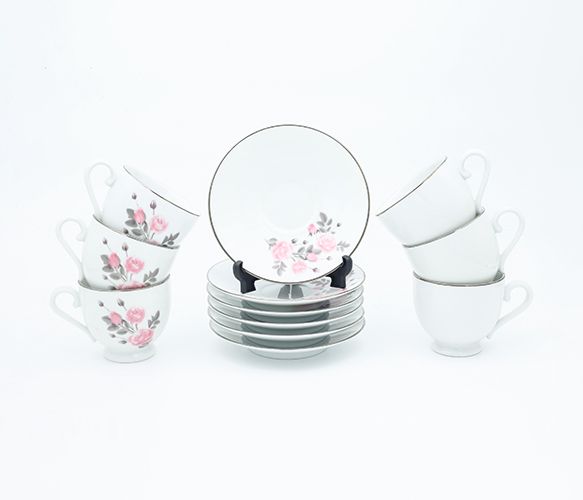 Dankotuwa | June Rose 12 Pieces Tea Set