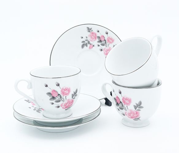 Dankotuwa | June Rose 12 Pieces Tea Set