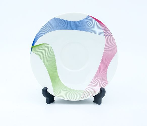 Dankotuwa | Color Line Tea Cup & Saucer