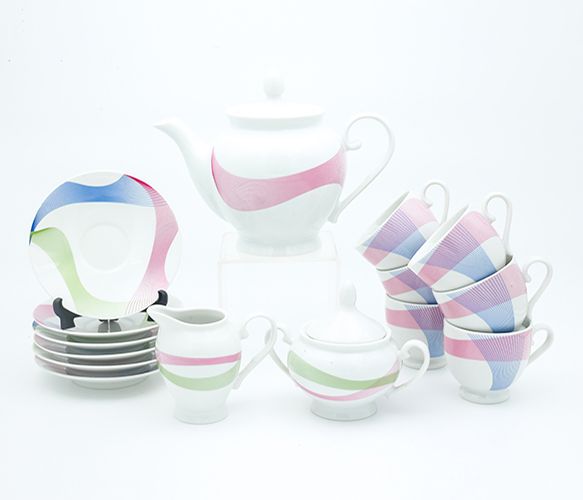 Dankotuwa | Color Line 17 Pieces Tea Set