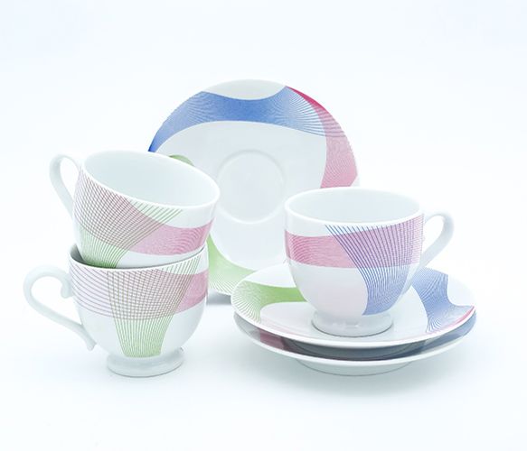 Dankotuwa | Color Line 12 Pieces Tea Set