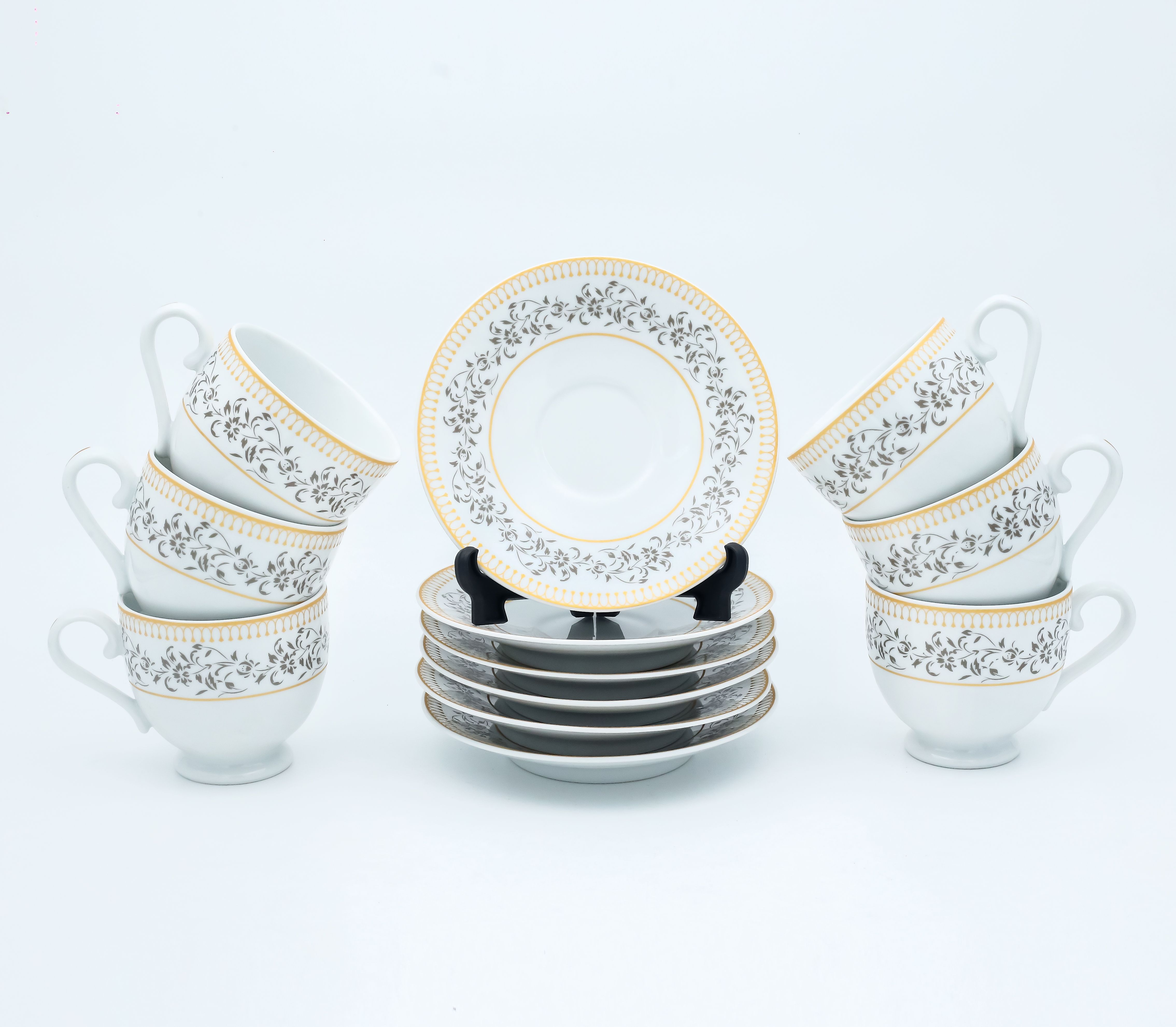 Dankotuwa | Golden Glimmer 12 Pieces Tea Set