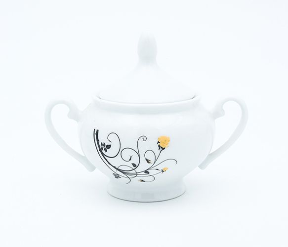 Dankotuwa | Black Rose 17 Pieces Tea Set