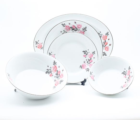 Dankotuwa | June Rose 21 Pieces Dinner Set