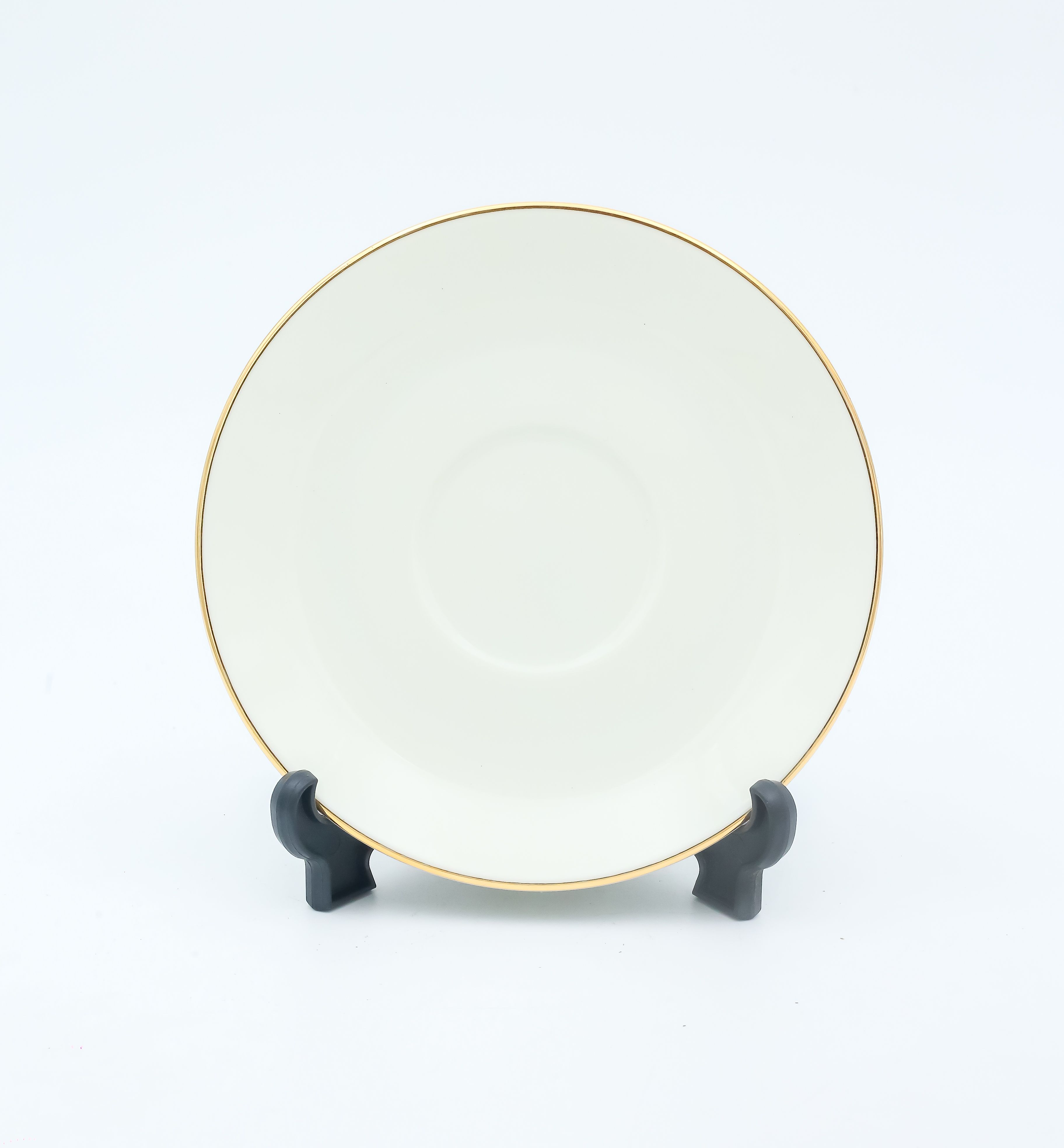 Dankotuwa | Ivory Gold Handle Tea Cup & Saucer