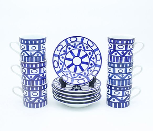 Dankotuwa | Arabesque 12 Pieces Tea Set