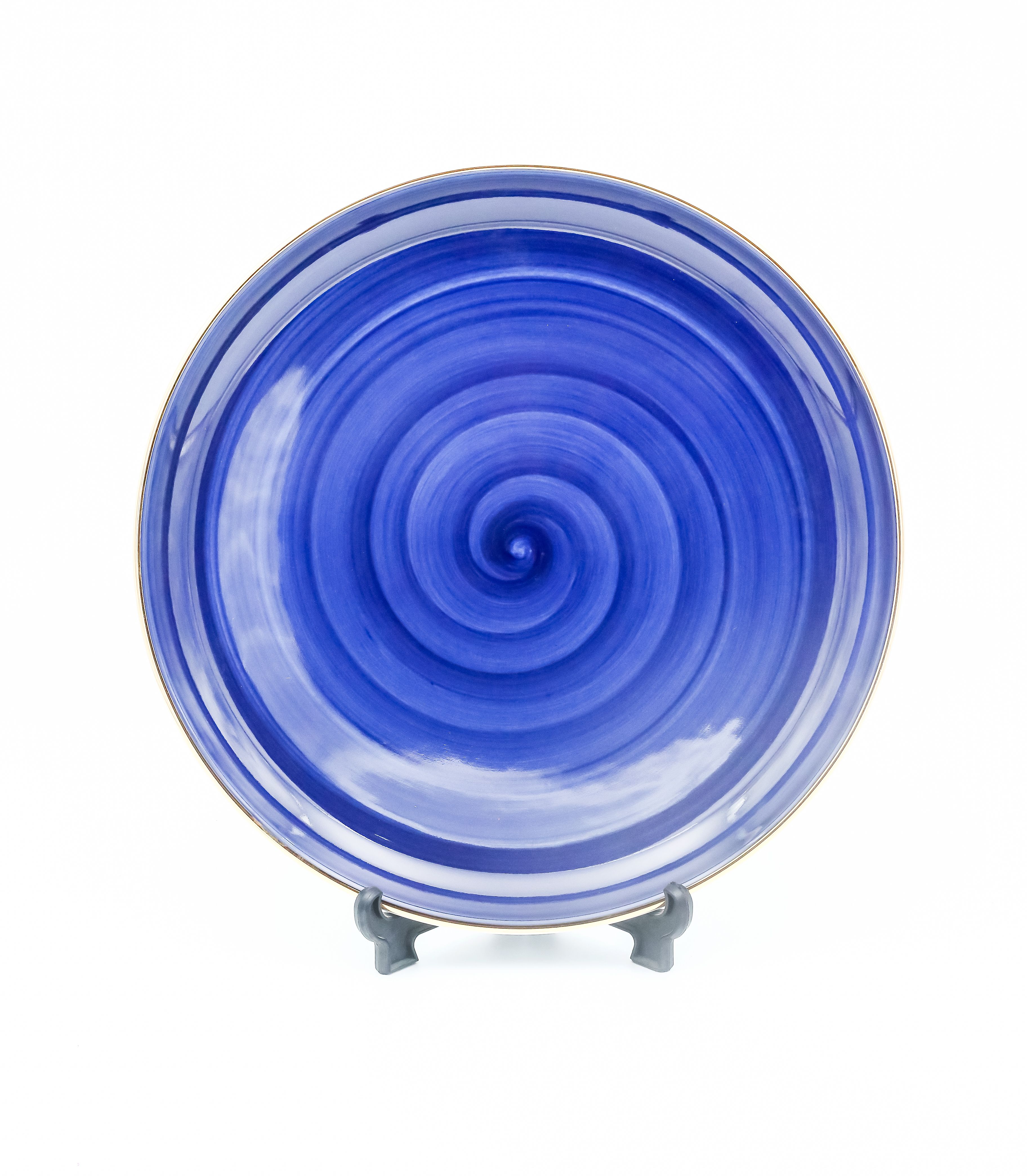 Dankotuwa | Spiral Galaxy Blue Salad Plate