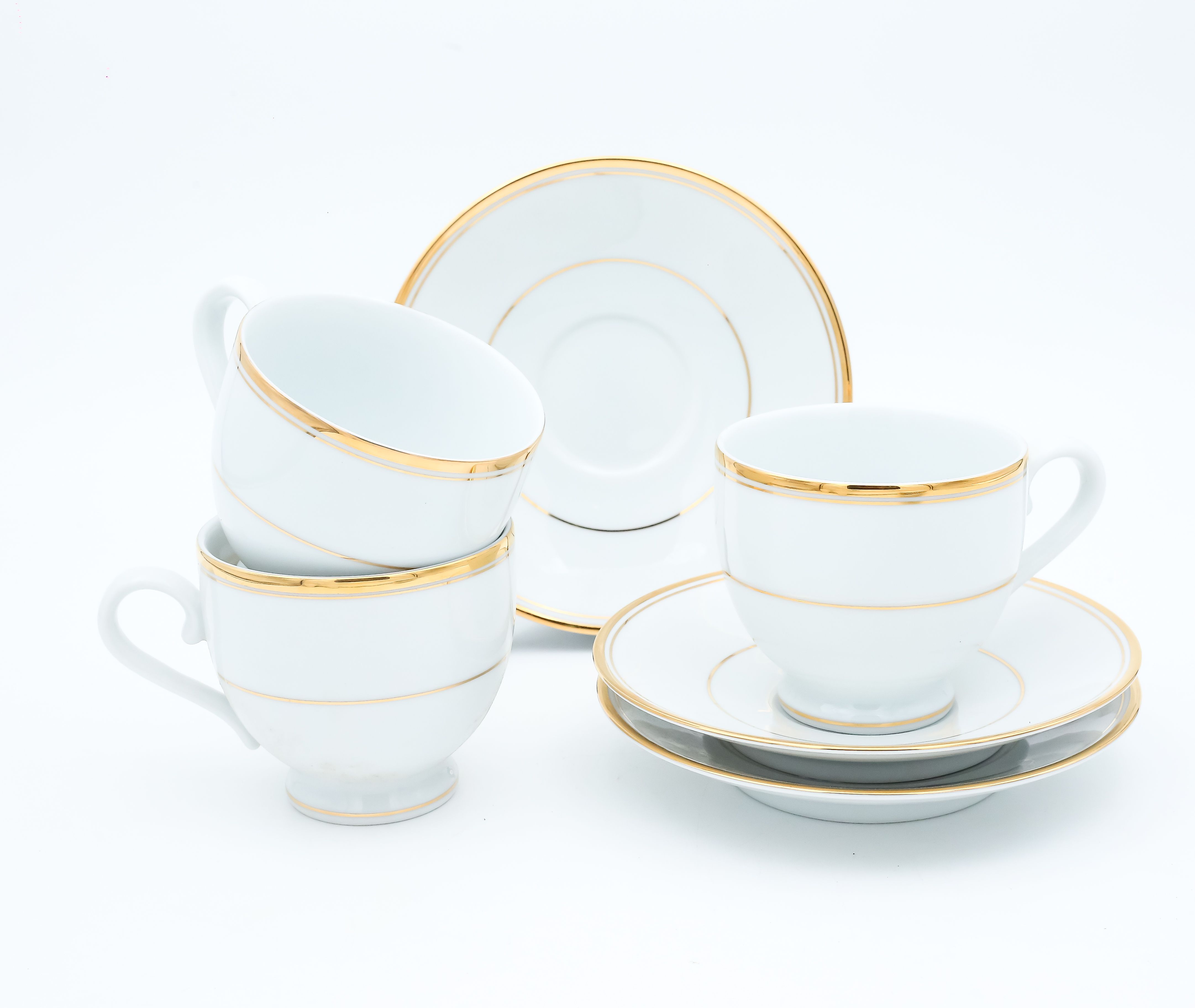 Dankotuwa | Infinity Gold Line 17 Pieces Tea Set