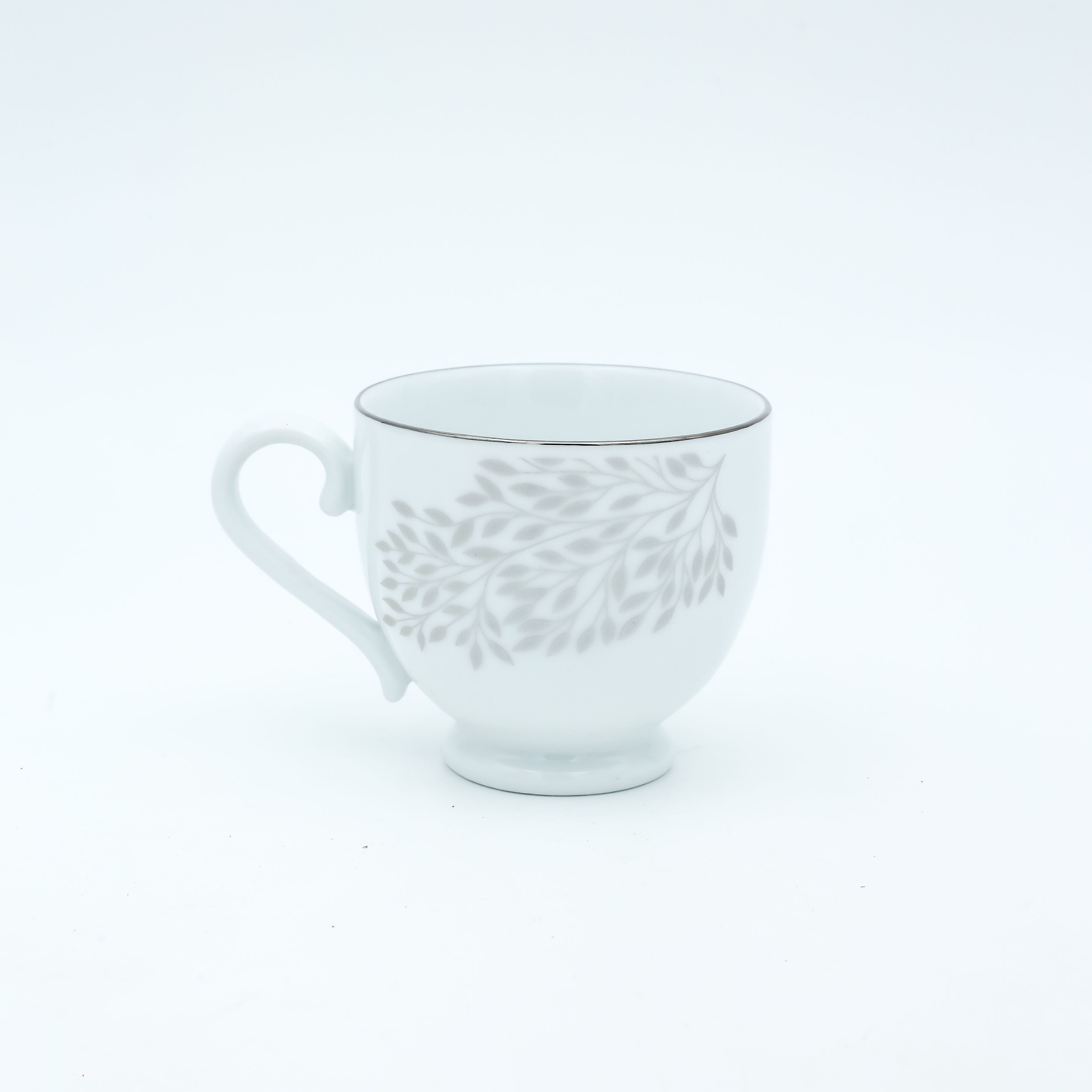 Dankotuwa | Silver Leaf Tea Cup and Saucer