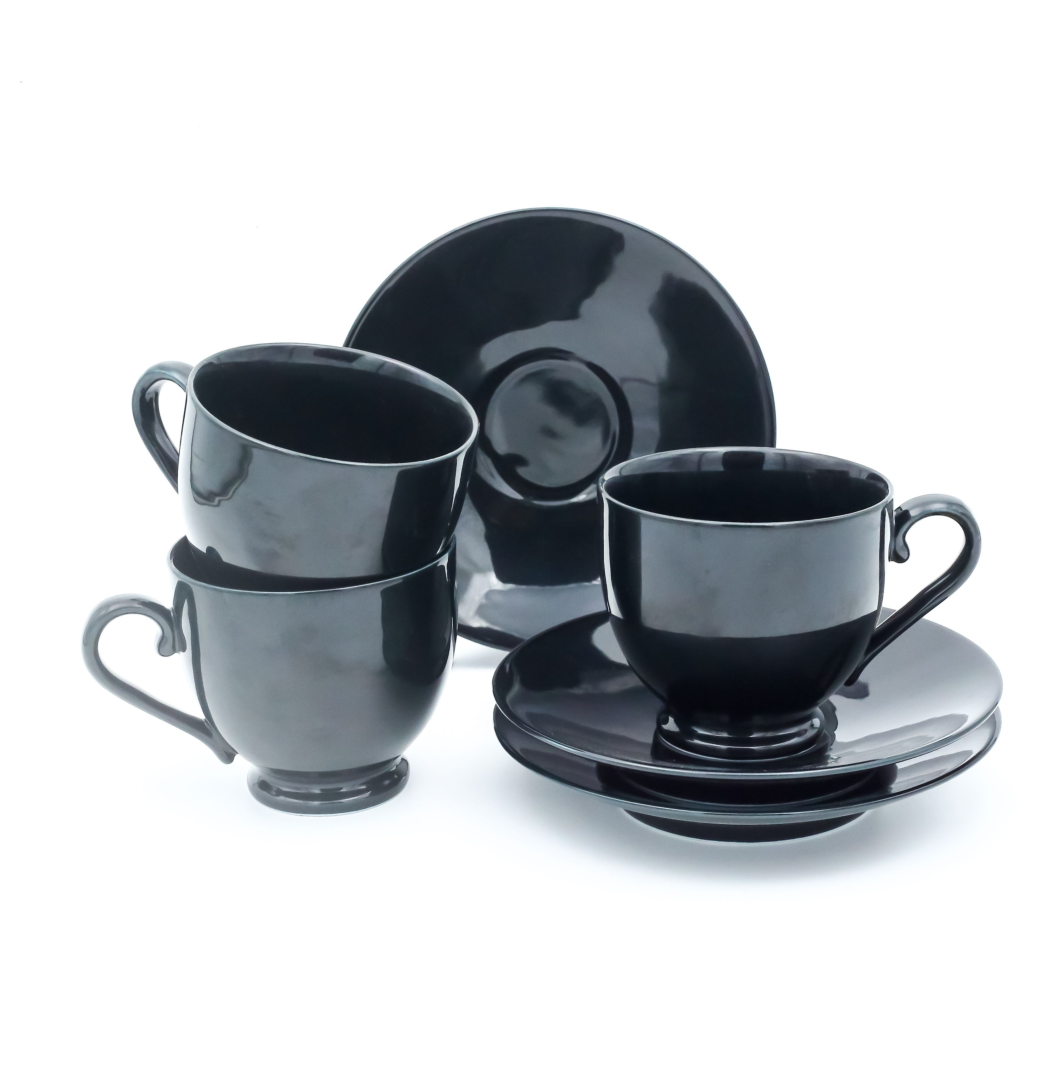 Dankotuwa | Black 12 Pieces Tea Set