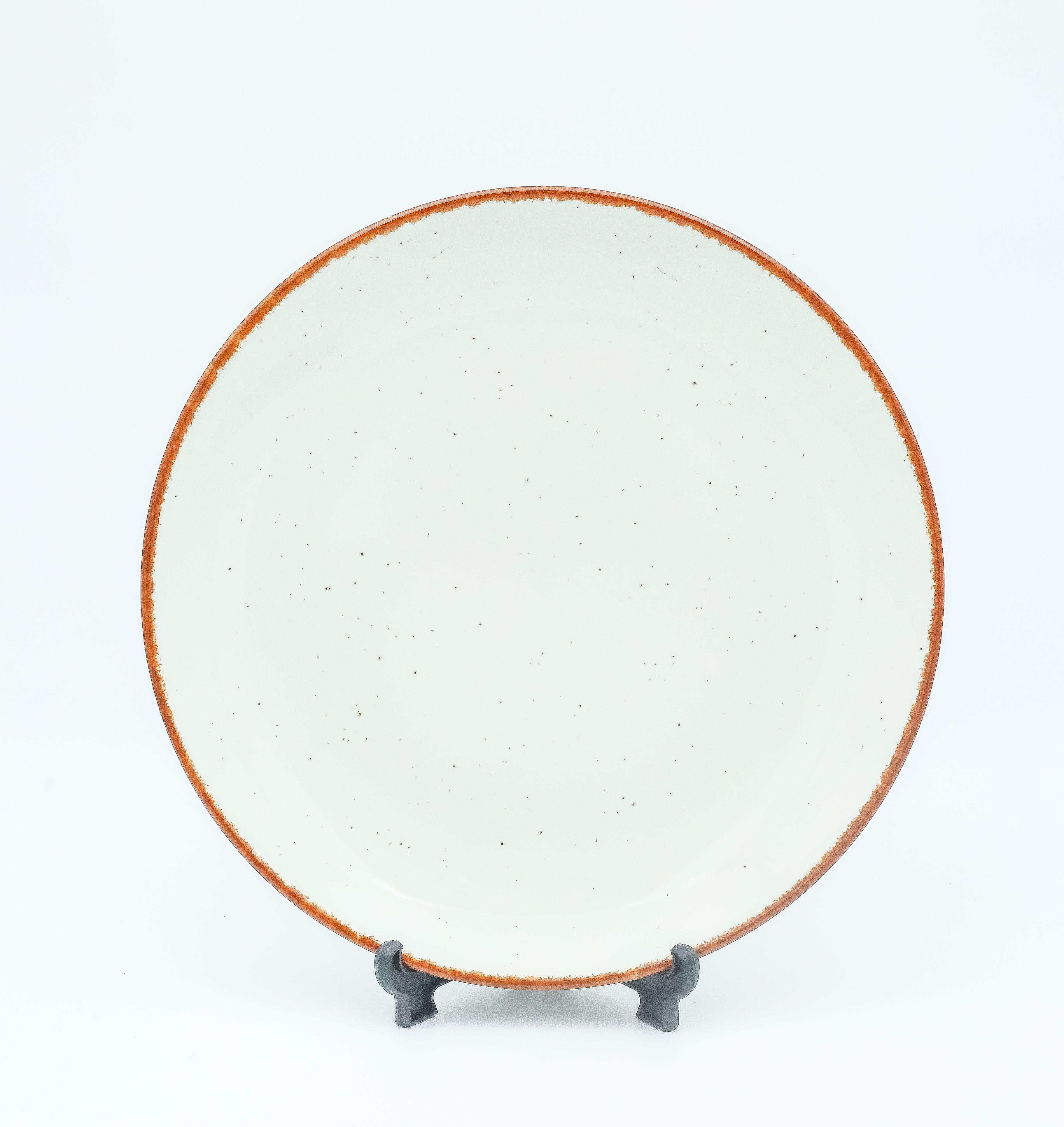 Dankotuwa | Speckled Brown Salad Plate