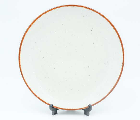 Dankotuwa | Speckled Brown Dinner Plate