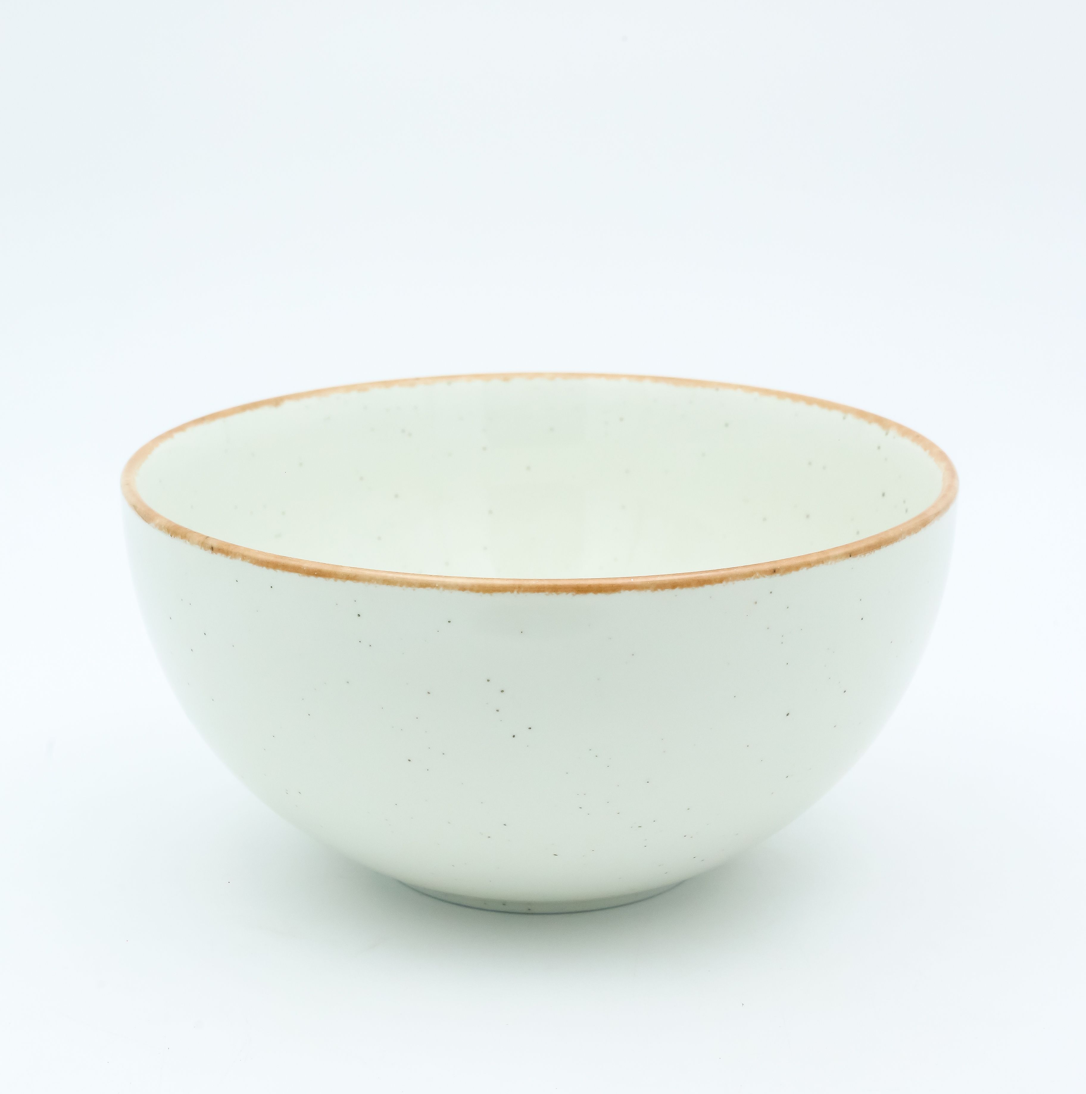 Dankotuwa | Speckled Brown Large Salad Bowl