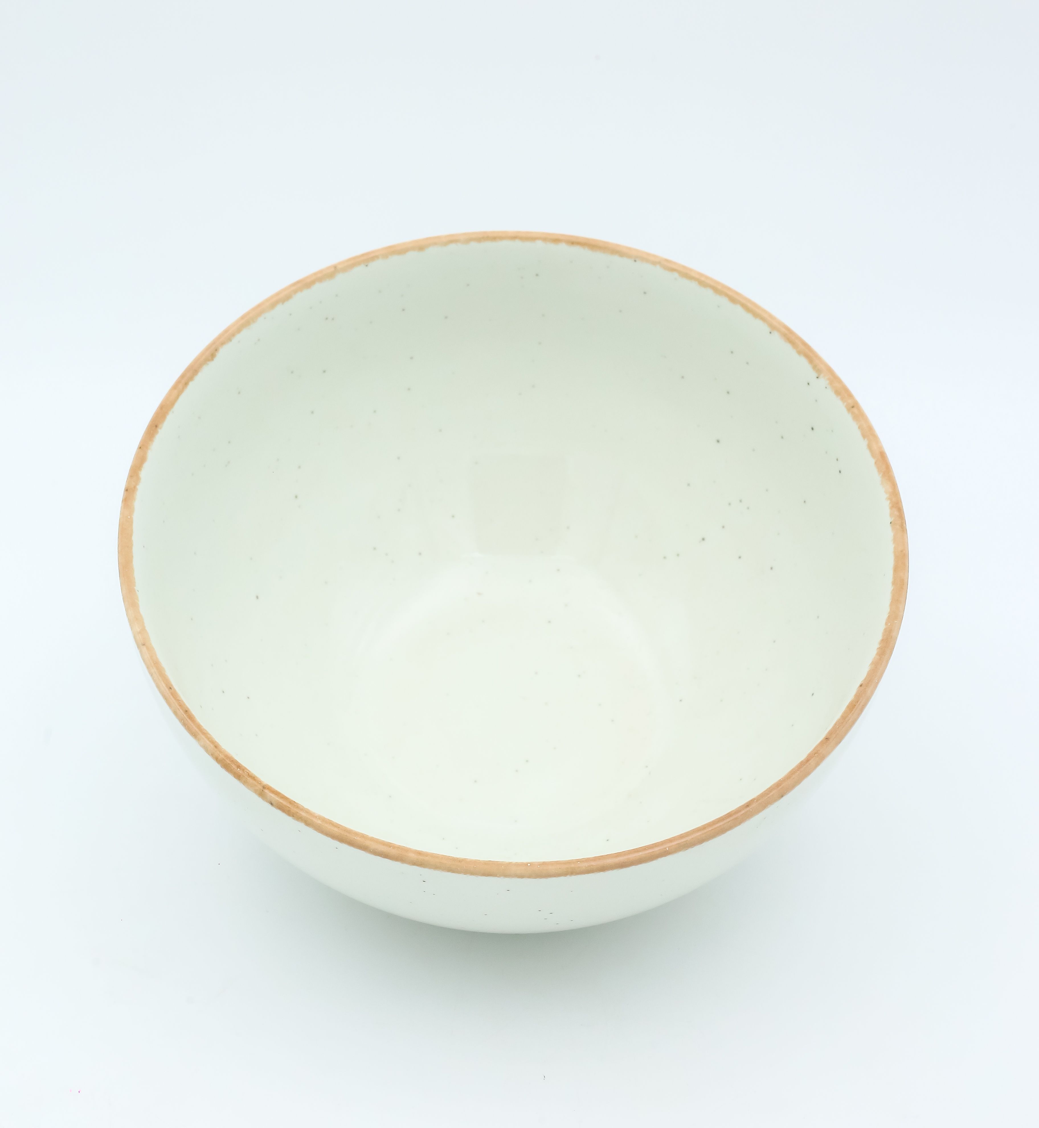 Dankotuwa | Speckled Brown Large Salad Bowl