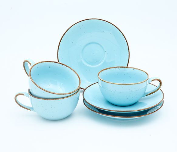 Dankotuwa | Aqua Blue 17 Pieces Tea Set