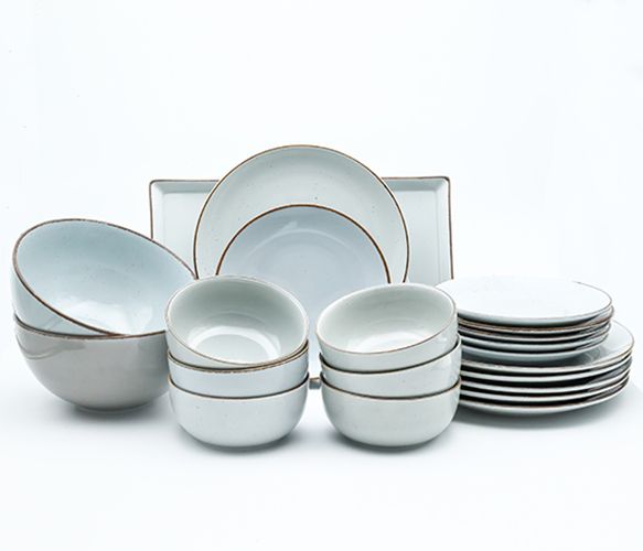 Dankotuwa | Urben Grey 21 Pieces Dinner Set