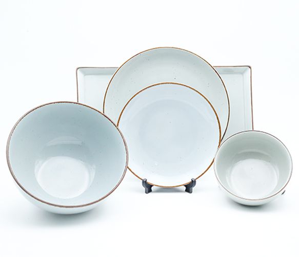 Dankotuwa | Urben Grey 21 Pieces Dinner Set