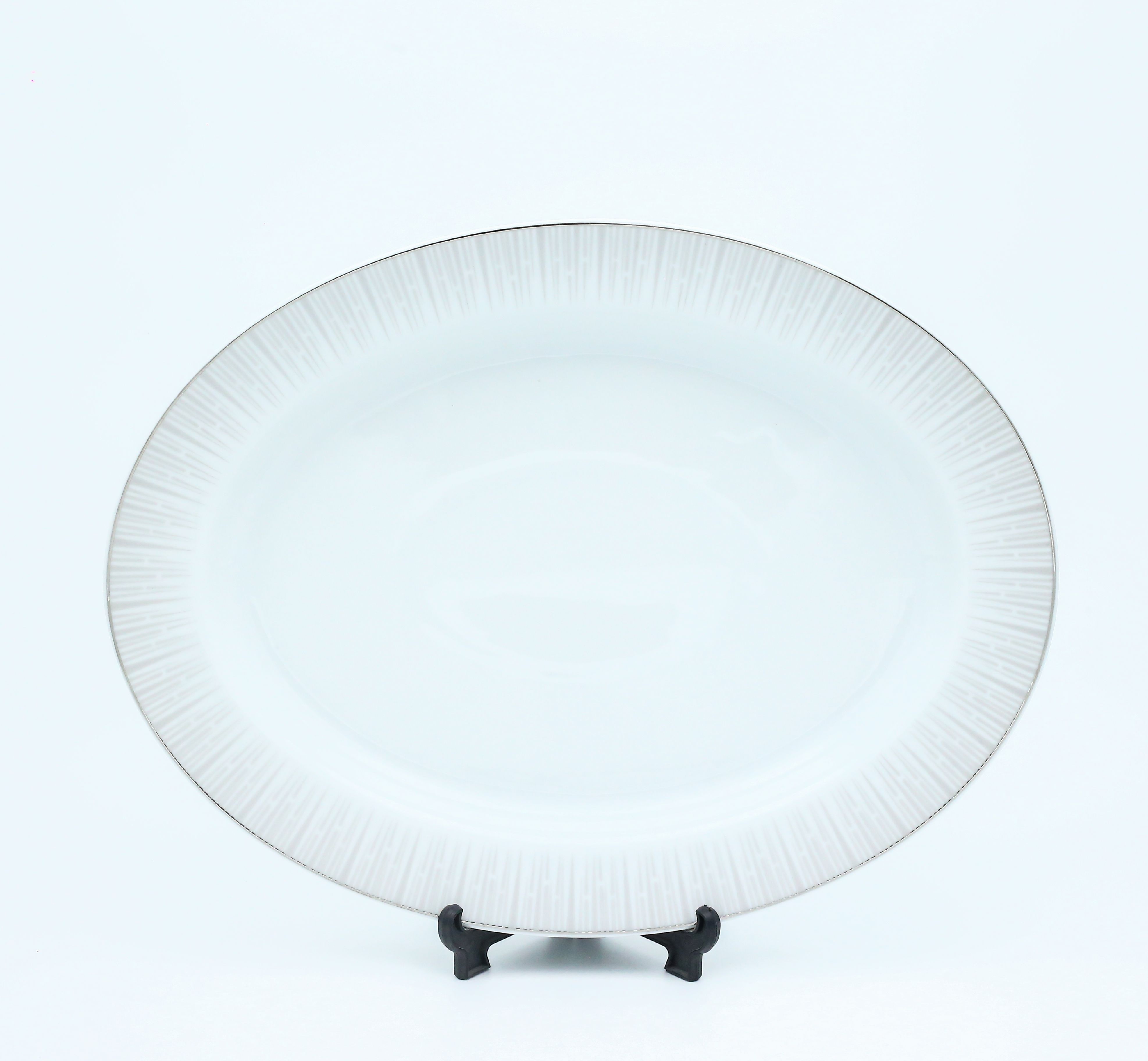 Dankotuwa | Luminous Silver 21 Pieces Dinner Set