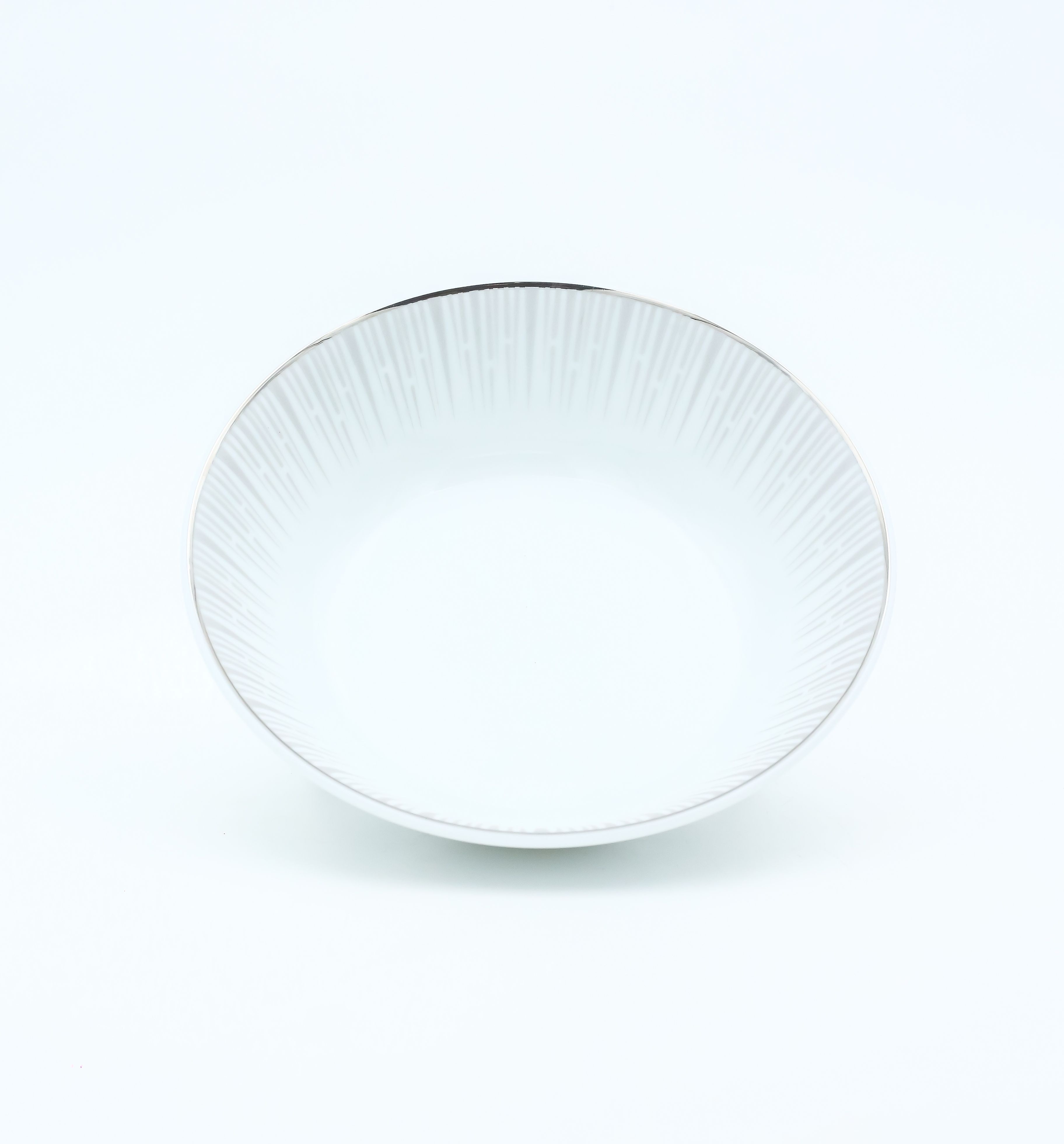 Dankotuwa | Luminous Silver Cereal Bowl