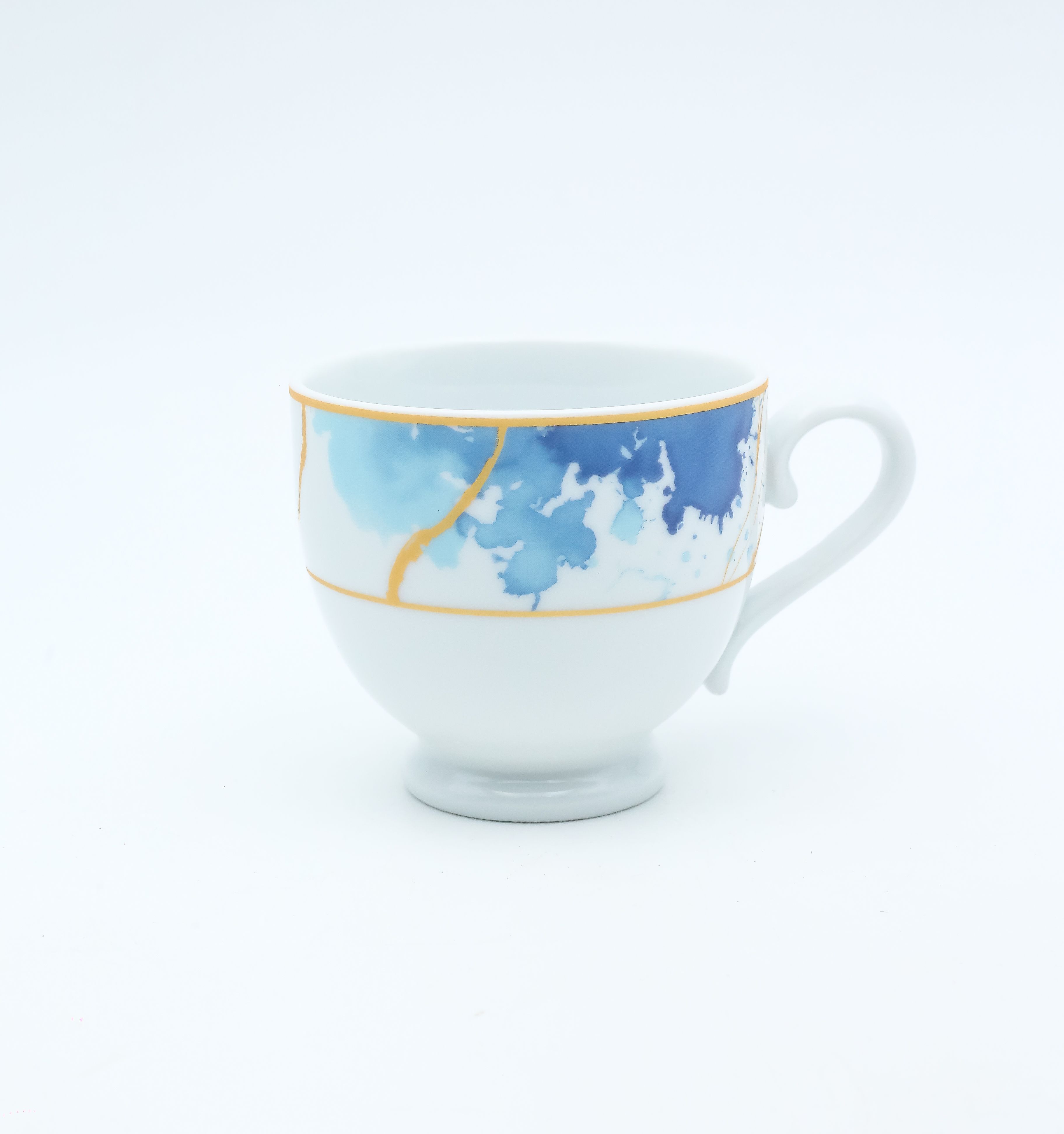 Dankotuwa | Mid Night Majesty Tea Cup and Saucer