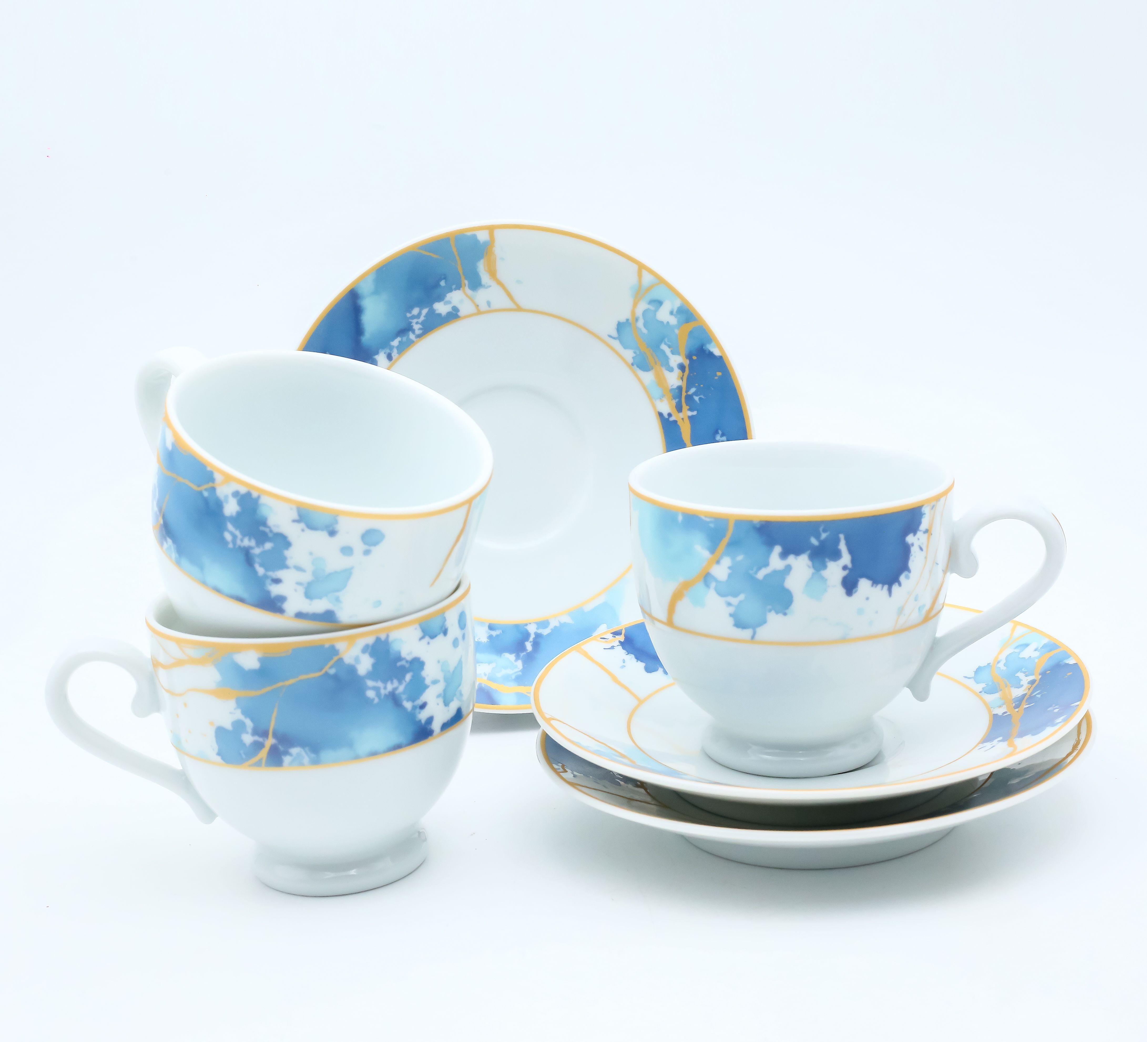 Dankotuwa | Mid Night Majesty 17 Pieces Tea Set