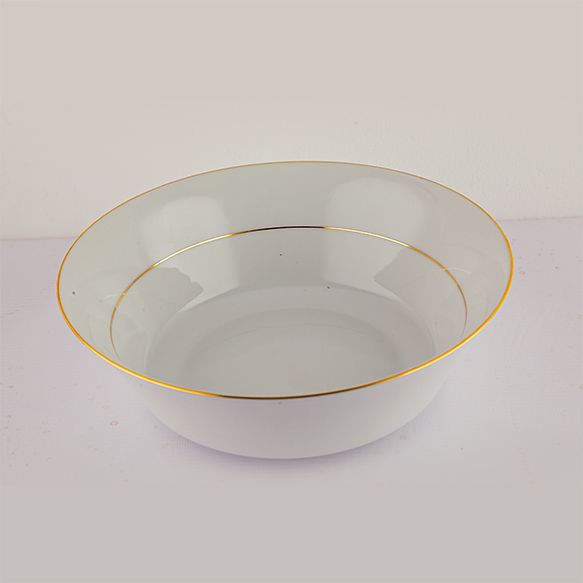 Dankotuwa | Gold Line Large Salad Bowl