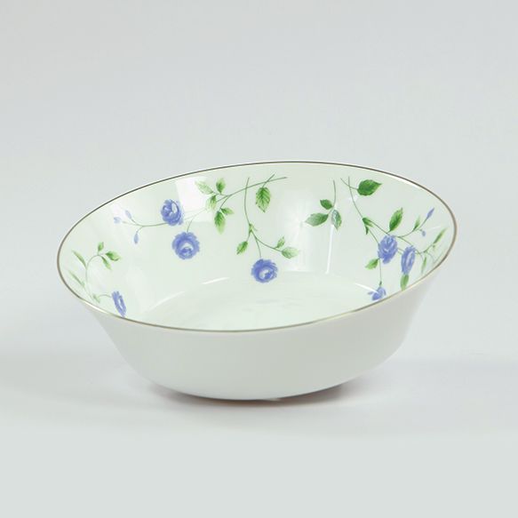 Dankotuwa | Blue Rose Large Salad Bowl 