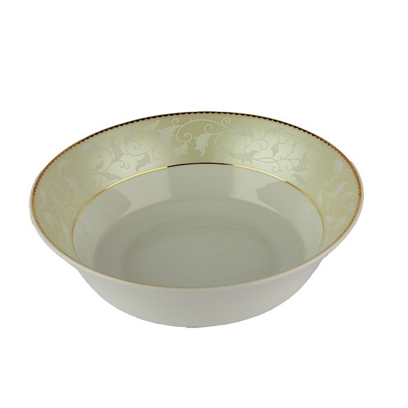 Dankotuwa | Winter Wind Ivory Large Salad Bowl