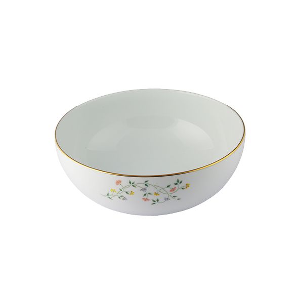 Dankotuwa | Floral Vines Large Salad Bowl