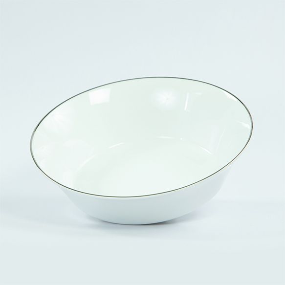 Dankotuwa | Cherry Platinum Large Salad Bowl 