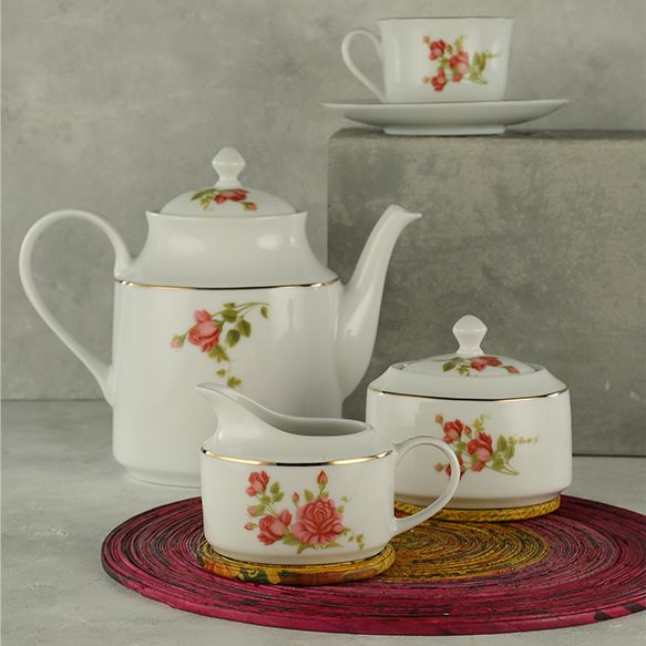 Dankotuwa | New Romantic 17 Pieces Tea Set