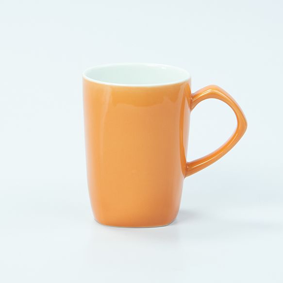 Dankotuwa | Orange Colour Two Tone Mug