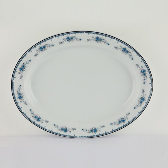 Dankotuwa | Blue Garland Platter