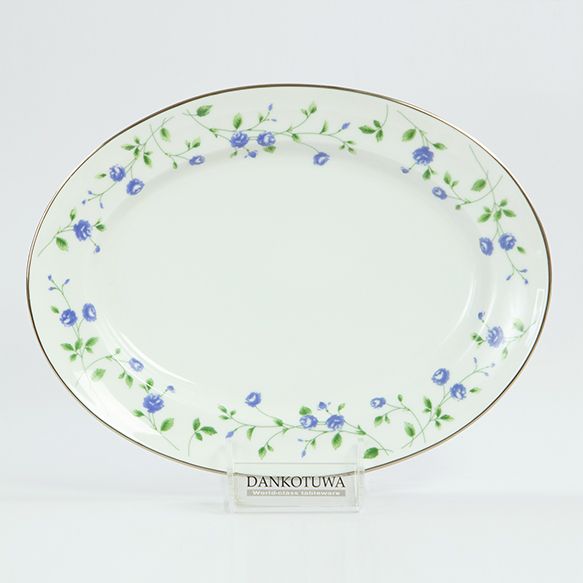 Dankotuwa | Blue Rose 35 Pieces Dinner Set